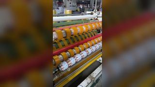 Nastro per pacchi BOPP verde Spedizione sicura