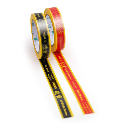 Un buon prezzo. Nastro stampato personalizzato Nastro super trasparente facile da strappare facile da tagliare per un'applicazione precisa In linea