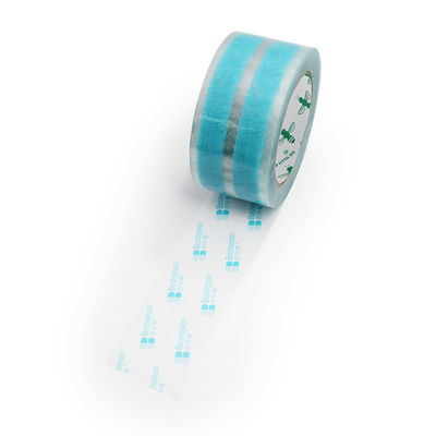 Un buon prezzo. Nastro di imballaggio Bopp blu con logo di design personalizzato In linea