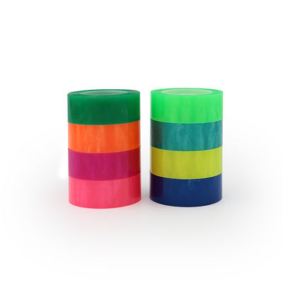 Un buon prezzo. Nastro adesivo colorato per sigillatura di cartoni personalizzato, personalizzazione con molteplici specifiche in linea