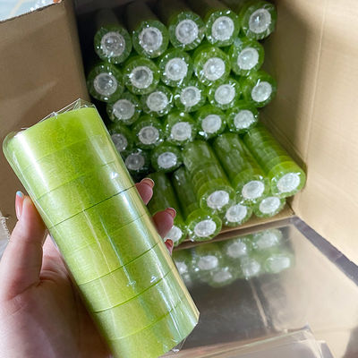 Un buon prezzo. Nastro per carta verde trasparente per imballaggio fabbrica personalizzata all'ingrosso in linea