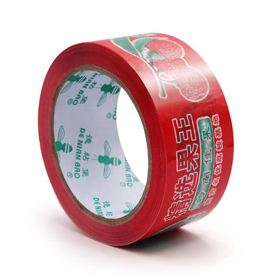 Un buon prezzo. Nastro adesivo a rotolo di BOPP con logo per imballaggio di cartoni 100y/200y in linea