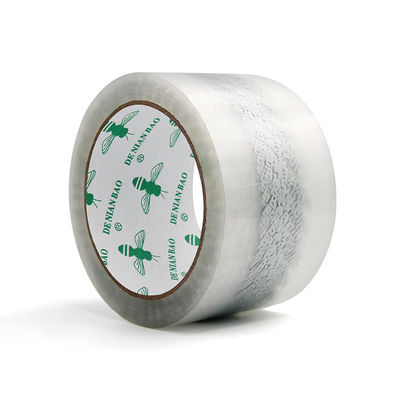OEM Custom BOPP Sticky Roll Nastro di Spedizione Con Logo Per Imballaggio
