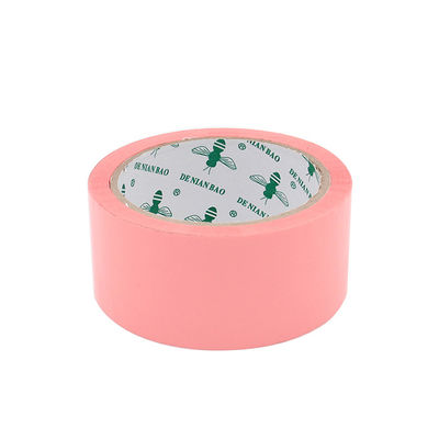 Un buon prezzo. Nastro adesivo rosa chiaro per imballaggio Nastro colorato per sigillamento e mascheratura del cartone in linea