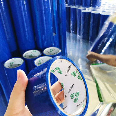 Nastro adesivo personalizzato a colori con logo blu scuro