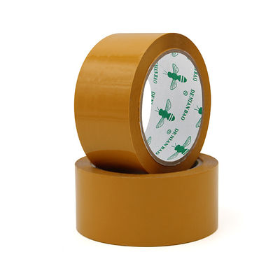 Nastro di imballaggio per pacchi BOPP Beige Nastro di sigillamento per cartoni per pacchi adesivi personalizzati