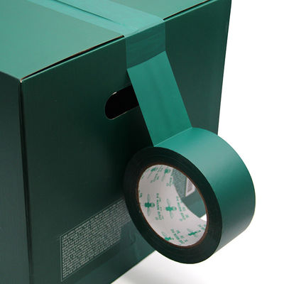 Un buon prezzo. Fabrica all'ingrosso Nastro adesivo di imballaggio verde matt per sigillazione del cartone in linea