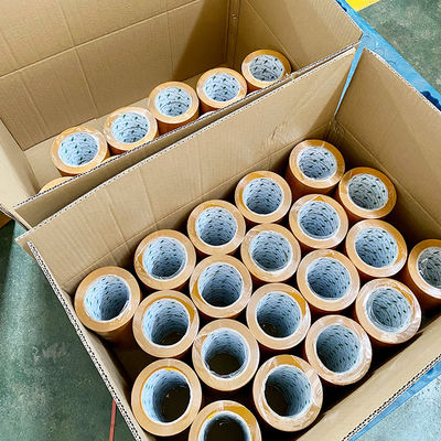 Un buon prezzo. 22 anni di fabbrica Nastro di imballaggio marrone 48mm x 100m per cartone Nastro di sigillamento in linea