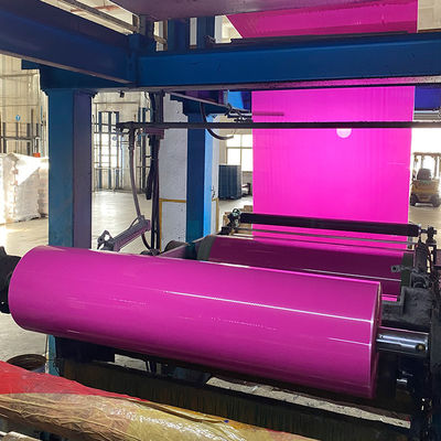 Nastro gommoso Jumbo Roll 1.28*4000m Stampato Nastro di imballaggio Bopp di plastica trasparente e fragile