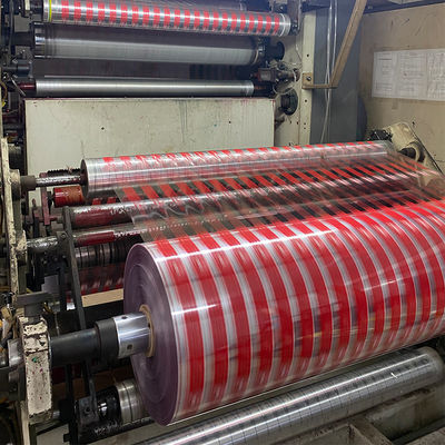 Un buon prezzo. Nastro stampato Jumbo Roll 1,28*4000m Bopp in linea