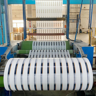 Nastro di imballaggio stampato Jumbo Roll Bopp con adesivo acrilico per imballaggi industriali