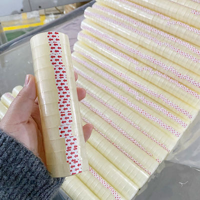 Un buon prezzo. 22 anni di fabbrica di nastri per cartelloni trasparenti giallastro personalizzati in linea