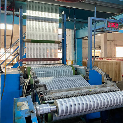 Un buon prezzo. Nastro adesivo per imballaggio in plastica trasparente fragile stampato, larghezza 1620 mm, lunghezza 4000/6000 m in linea