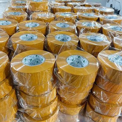 Un buon prezzo. Nastro adesivo giallo brillante rinforzato per impieghi gravosi, resistente, fabbrica con 22 anni di esperienza in linea