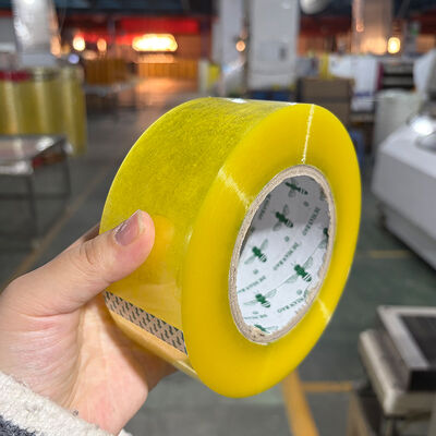 Un buon prezzo. BOPP Imballaggio giallo giallo adesivo Nastro di tenuta impermeabile per imballaggio in linea